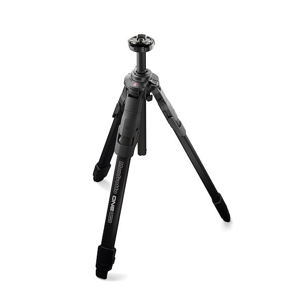 Manfrotto ONE Aluminium tripod shown from an elevated position.