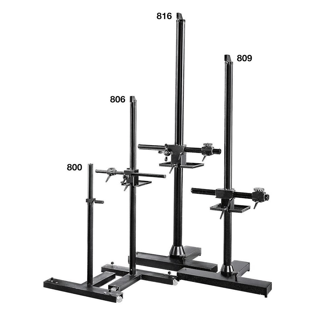 Manfrotto 806 Studio Camera Stand and family of other Manfrotto Salon stands