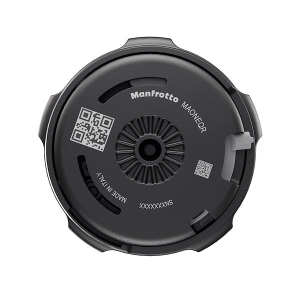 Rear view of Manfrotto XChange Plate.