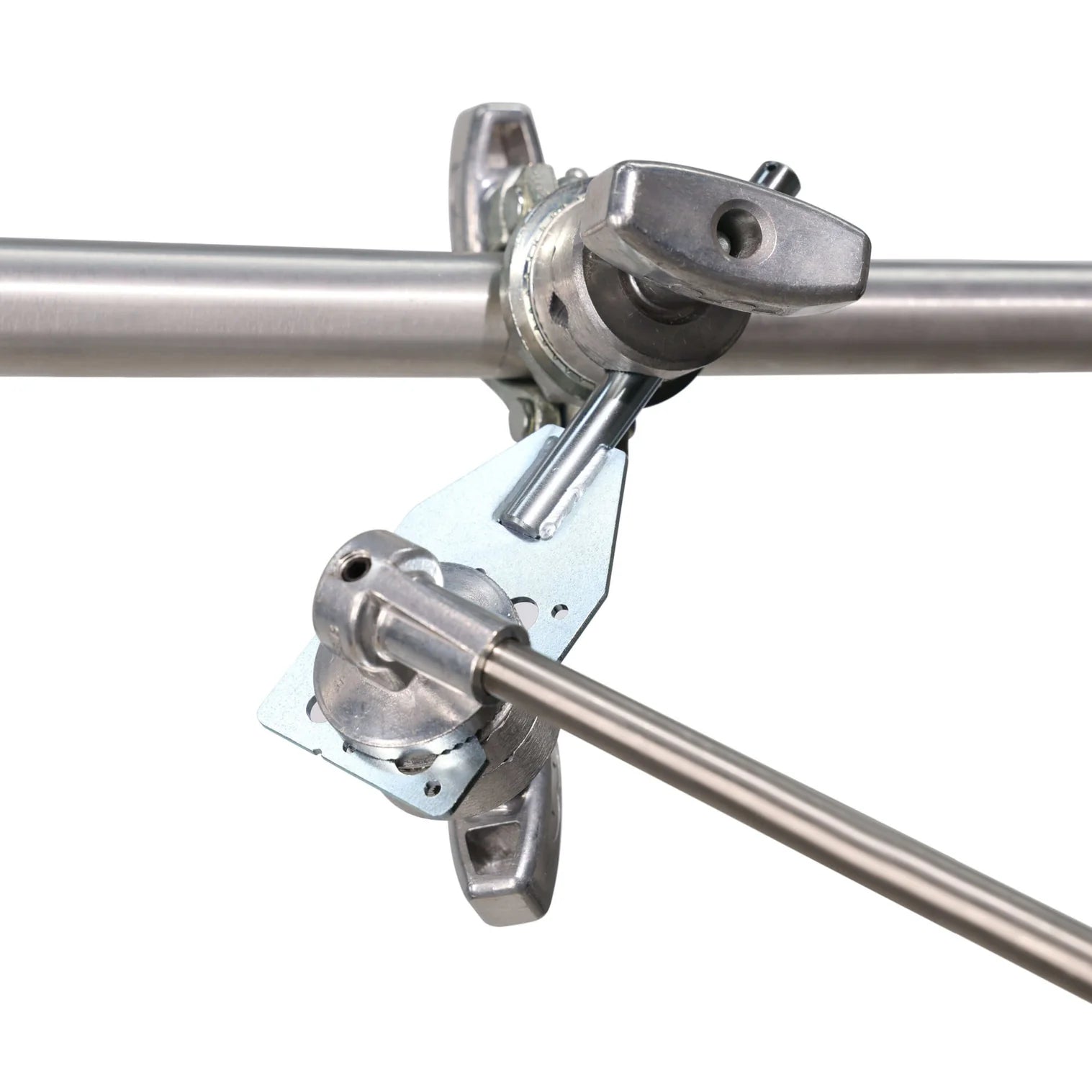 Matthews Gobo Plate Baby Pin attached to a stand.