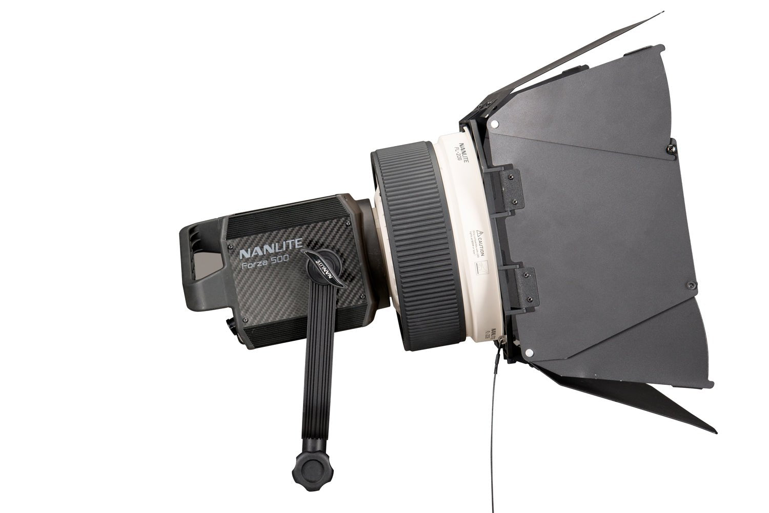 Nanlite FL-20G Fresnel Lens for Forza 300/500 (With Barndoor)
