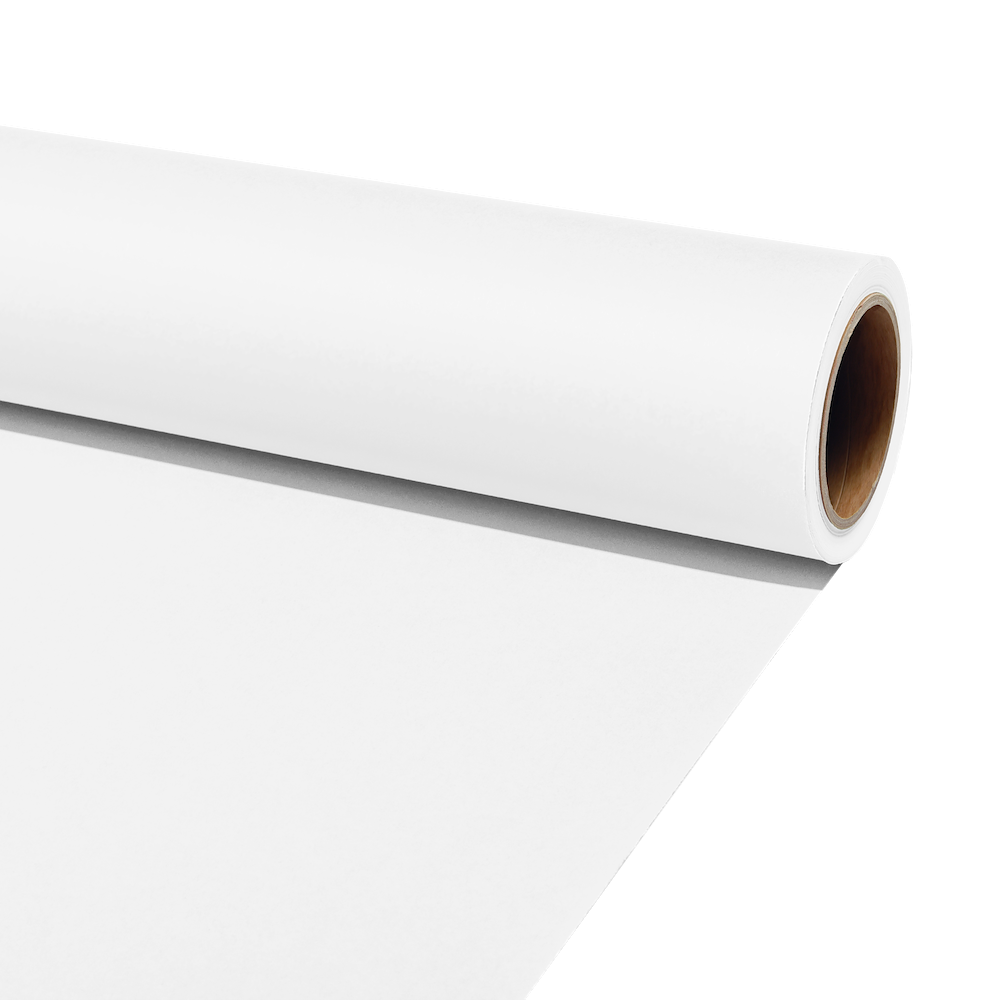 JOBY 2.18m wide by 11m long White Seamless Paper Background 