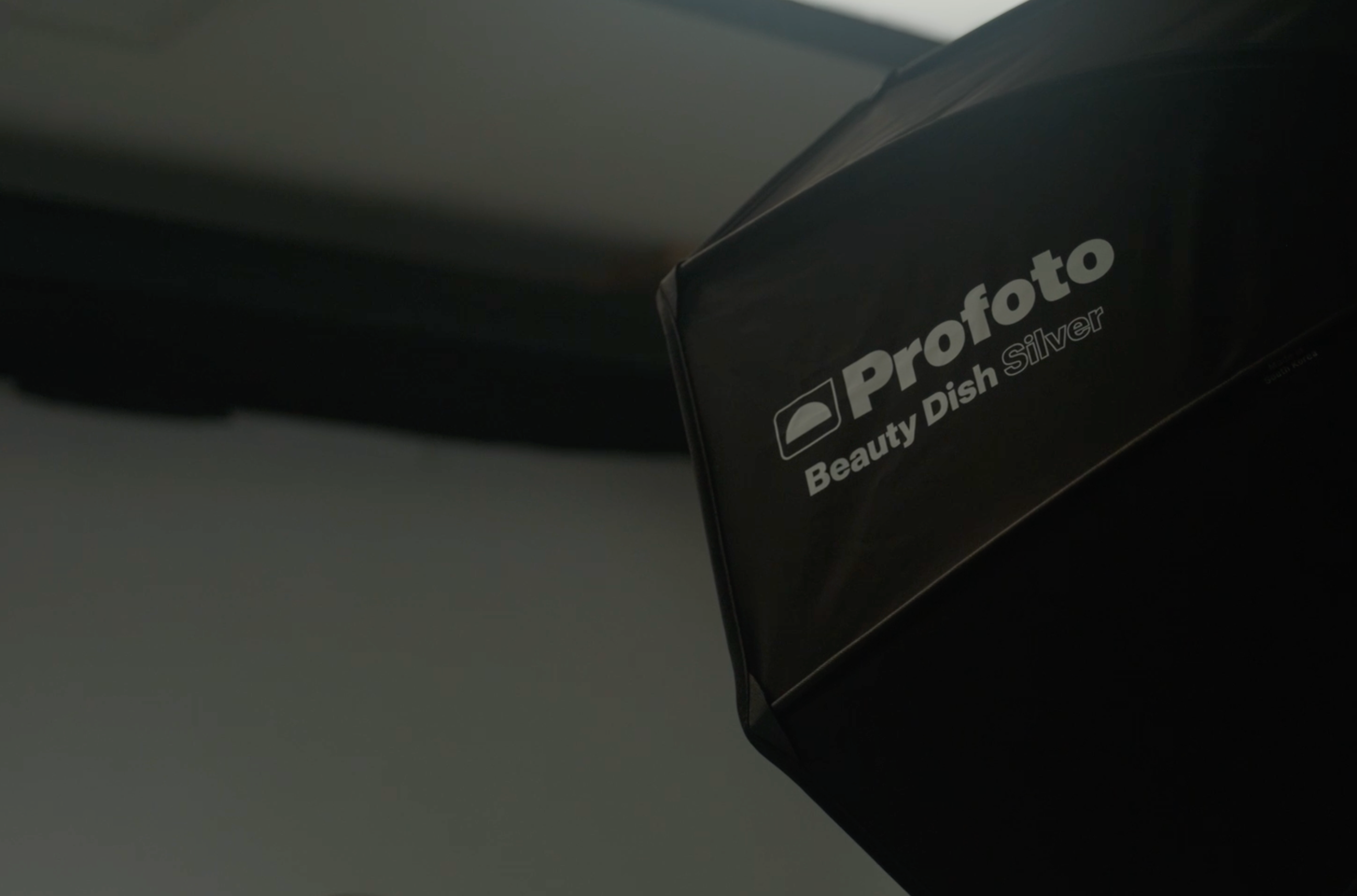 Profoto new folding fabric beauty dish. 