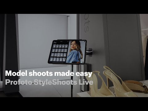 Video introduction of Profoto StyleShoots Live automated device.