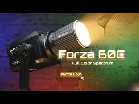 Nanlite Forza 60C RGBLAC LED Introductory Video.