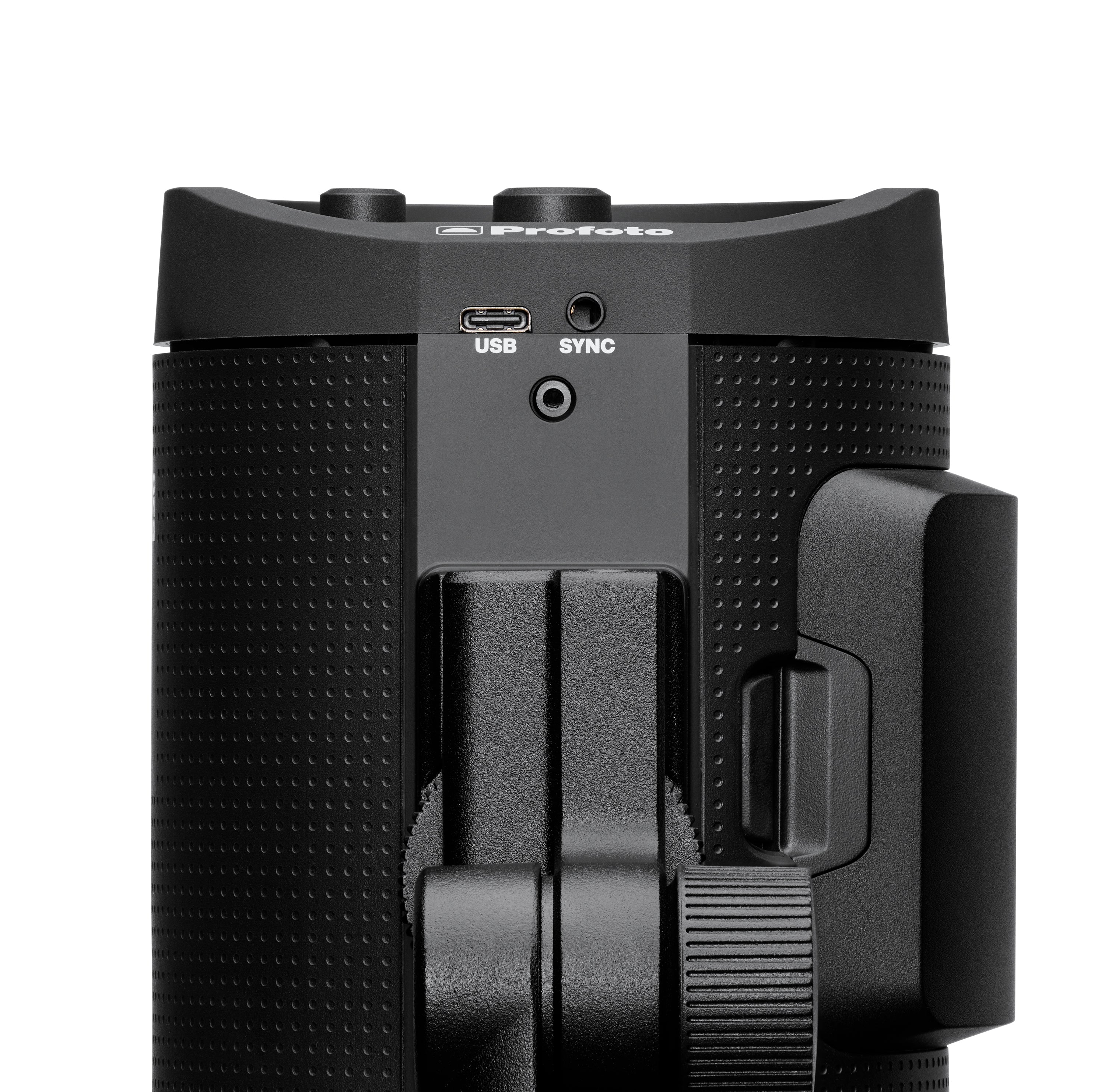 Underneath view of Profoto B20 Single Head.