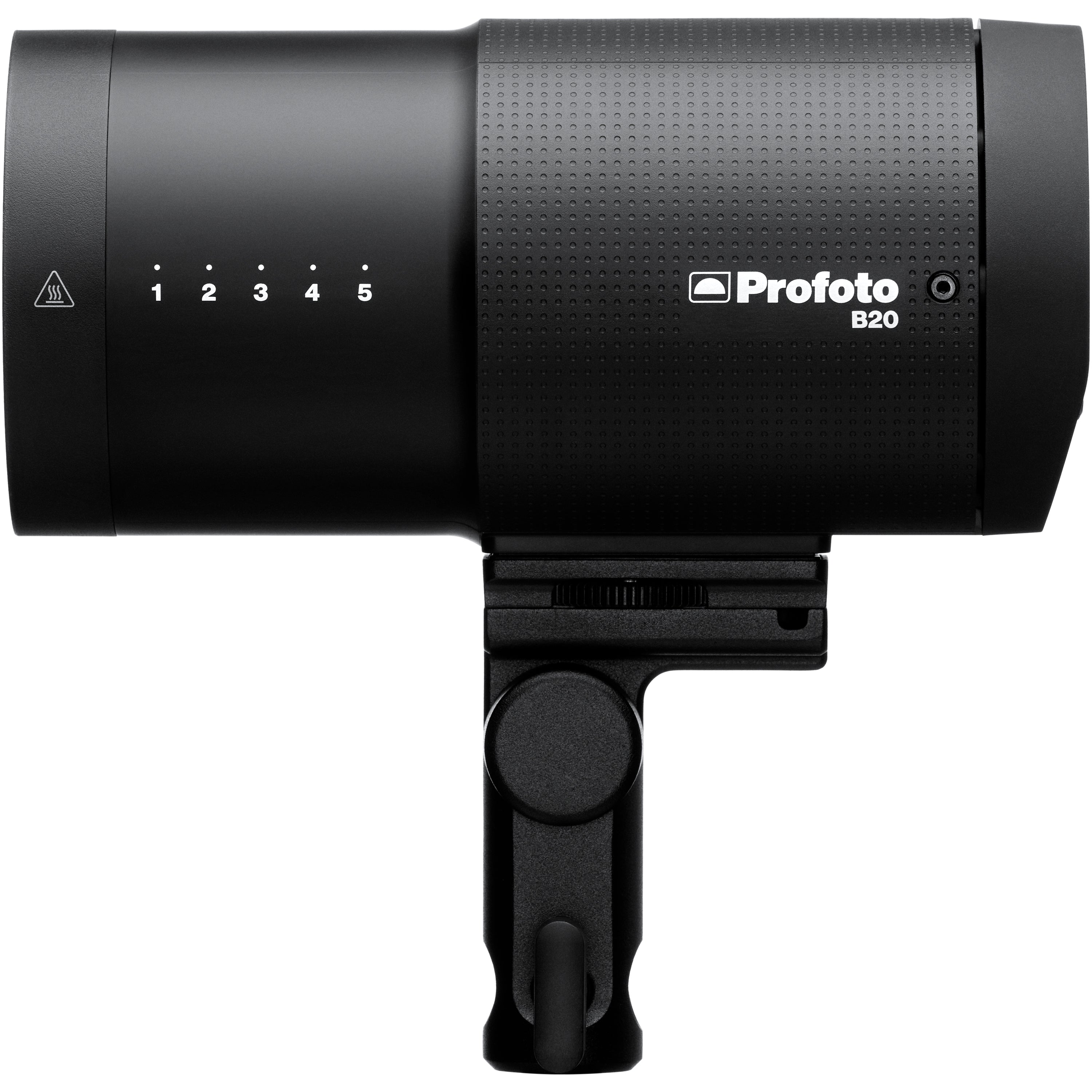 Side view of Profoto B20 Single Head.