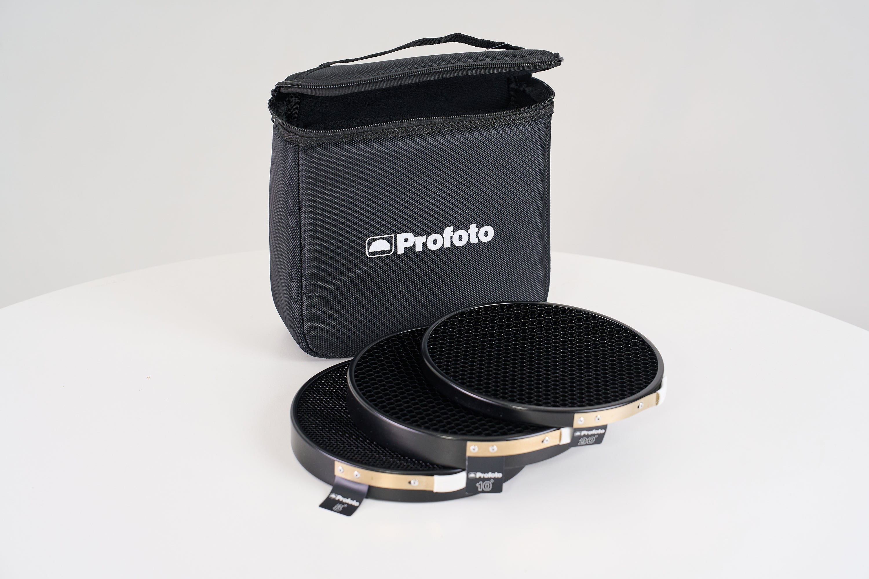 Profoto Honeycomb Grid Kit, 180mm (5º, 10º and 20º for Zoom Reflector) (EX DEMO)
