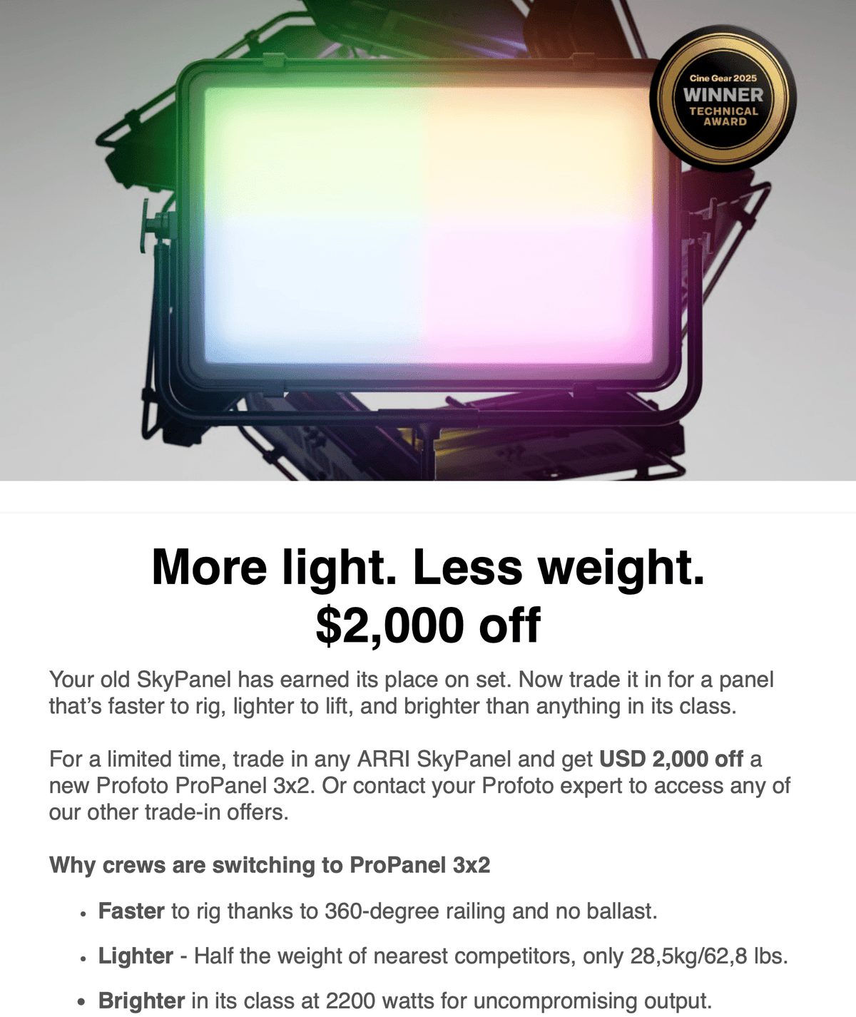 Profoto ProPanel 3x2 (2000w)