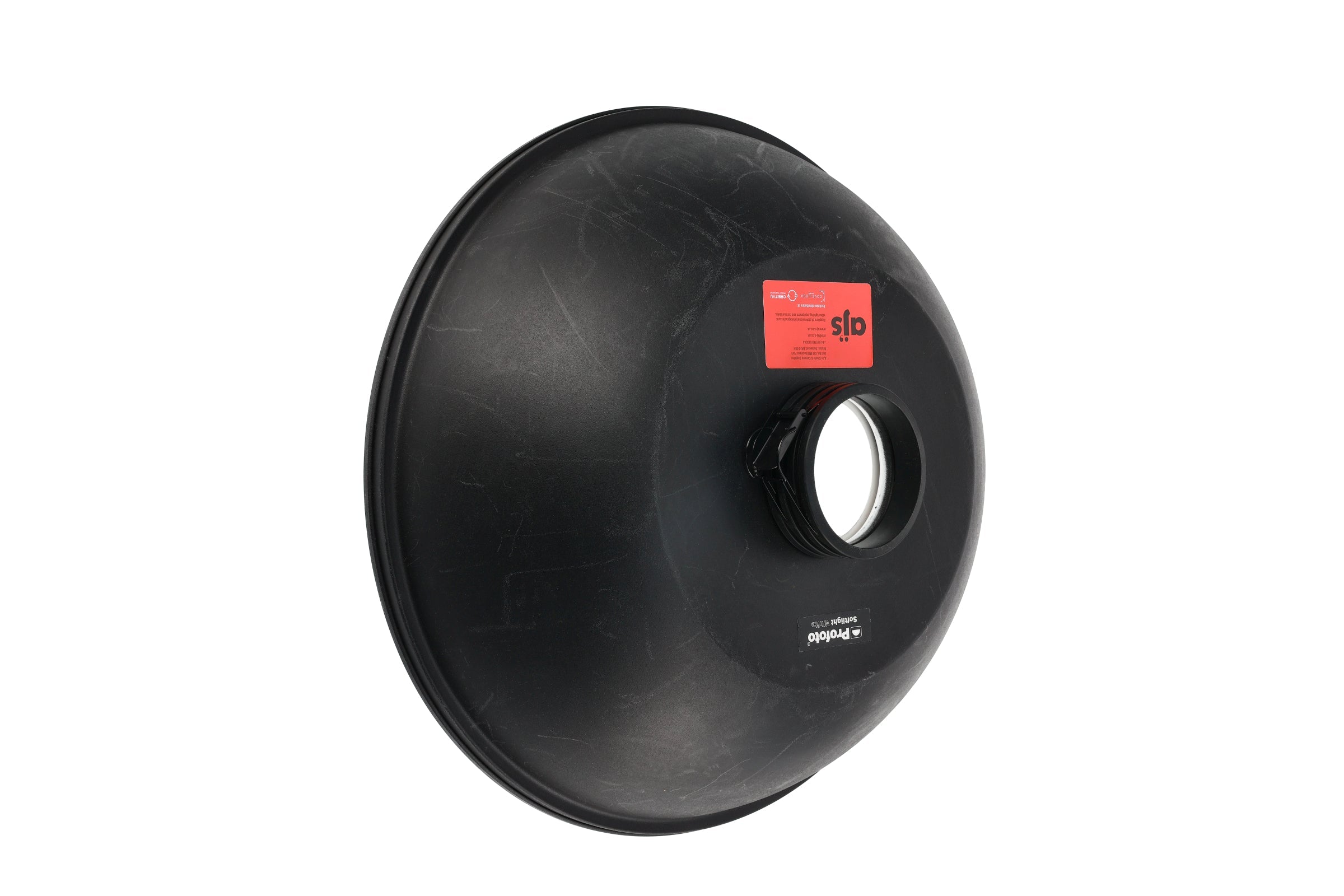 Profoto classic beauty dish softlight White reflector on a white background. 