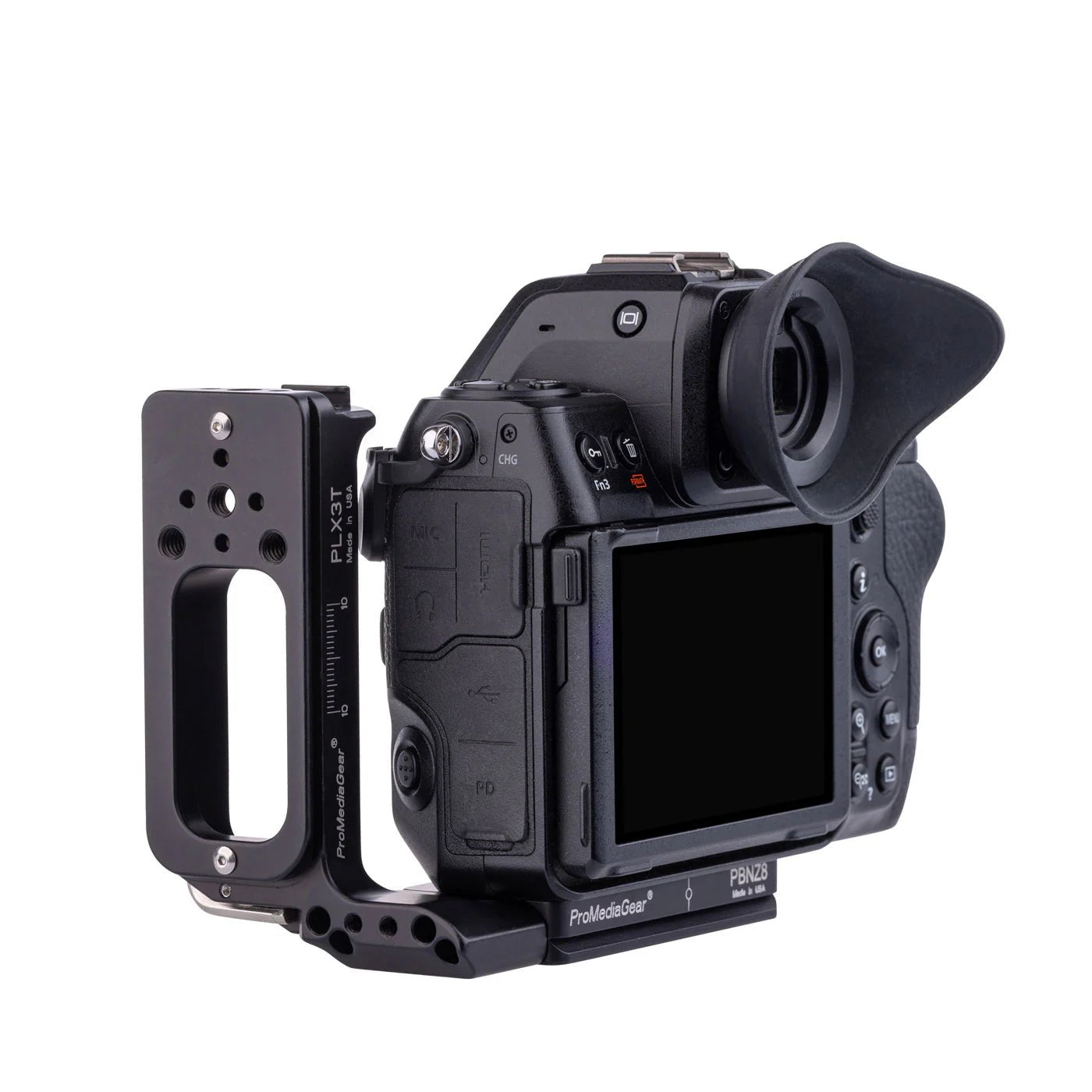 PLNZ83T Arca-swiss L-Bracket for Nikon Z8 with QD | Offset Type