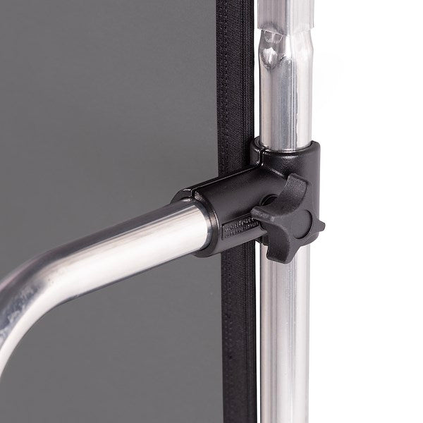 Close up view of the Manfrotto Aluminium Frame Support Leg for Manfrotto Ezy Frames