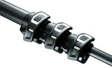 Quick power locks with high locking power guarantee the maximum camera stability.