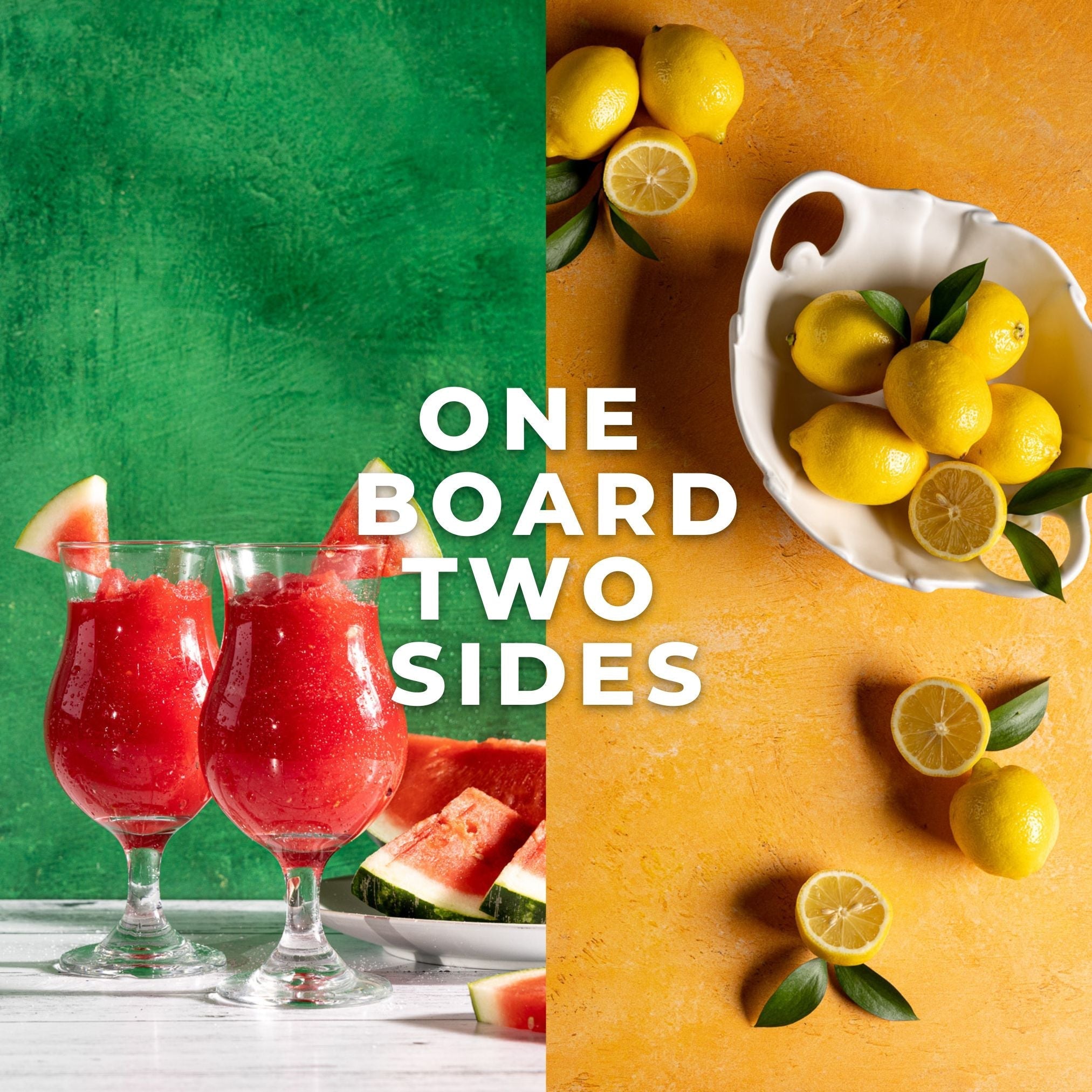 Both sides shown with V-Flat Emerald City/Citrus Burst - XL Duo Board.