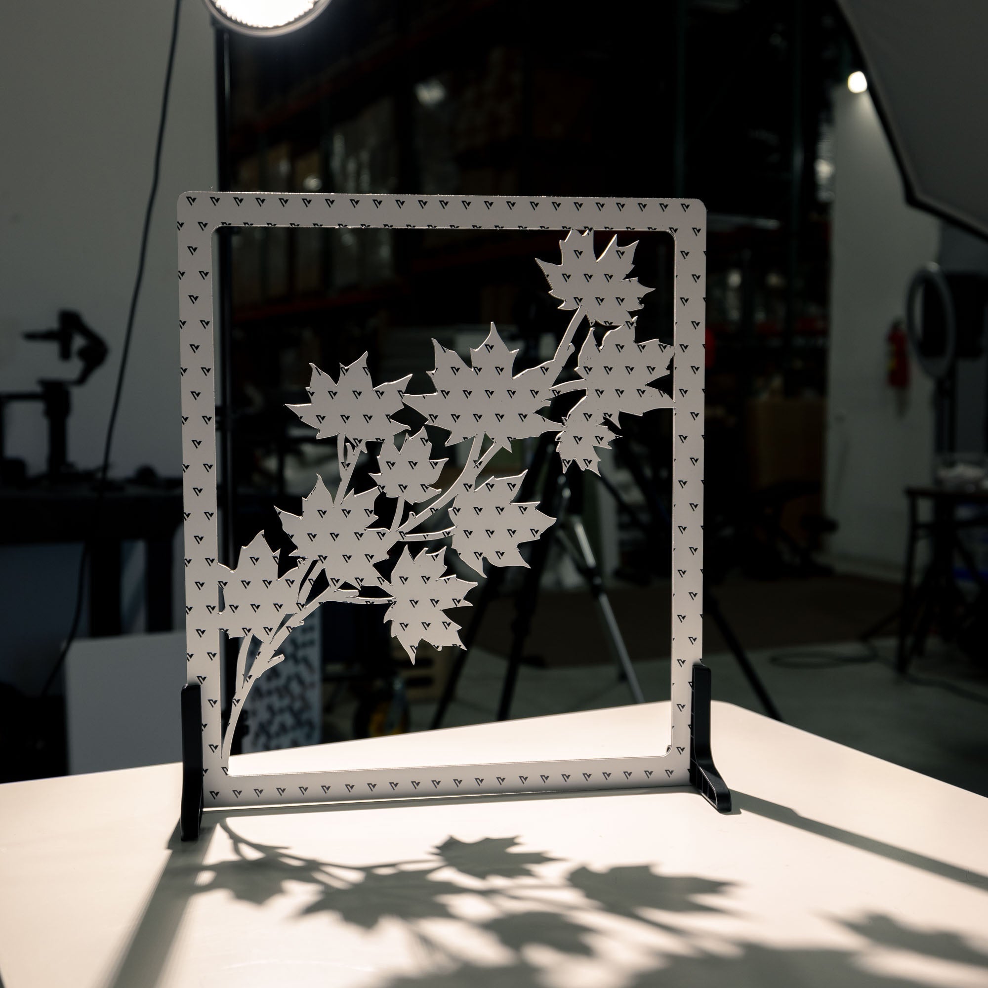 V-Flat Maple Leafs in a studio environment.