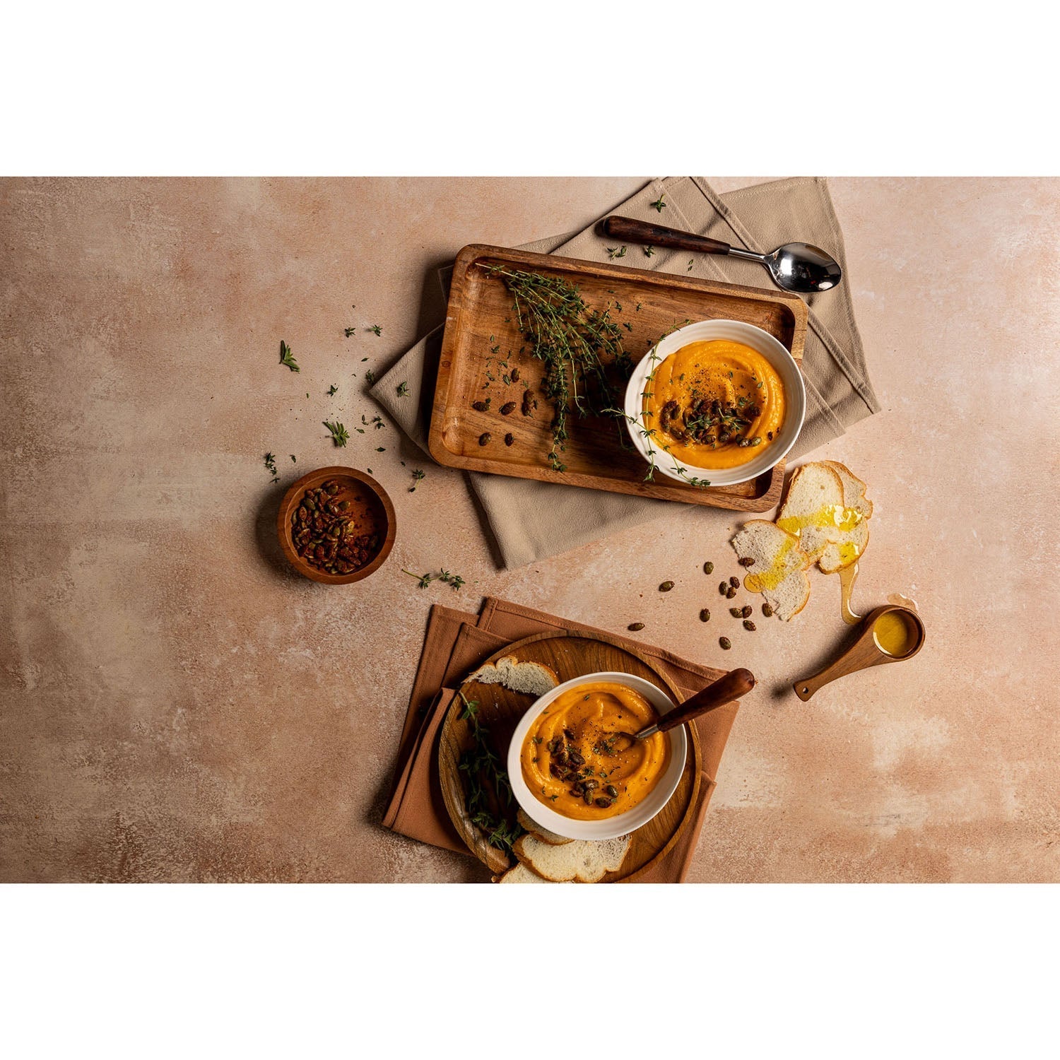 Final image utilising a V-Flat Miami Sky/Sahara Sand - XL Duo Board.