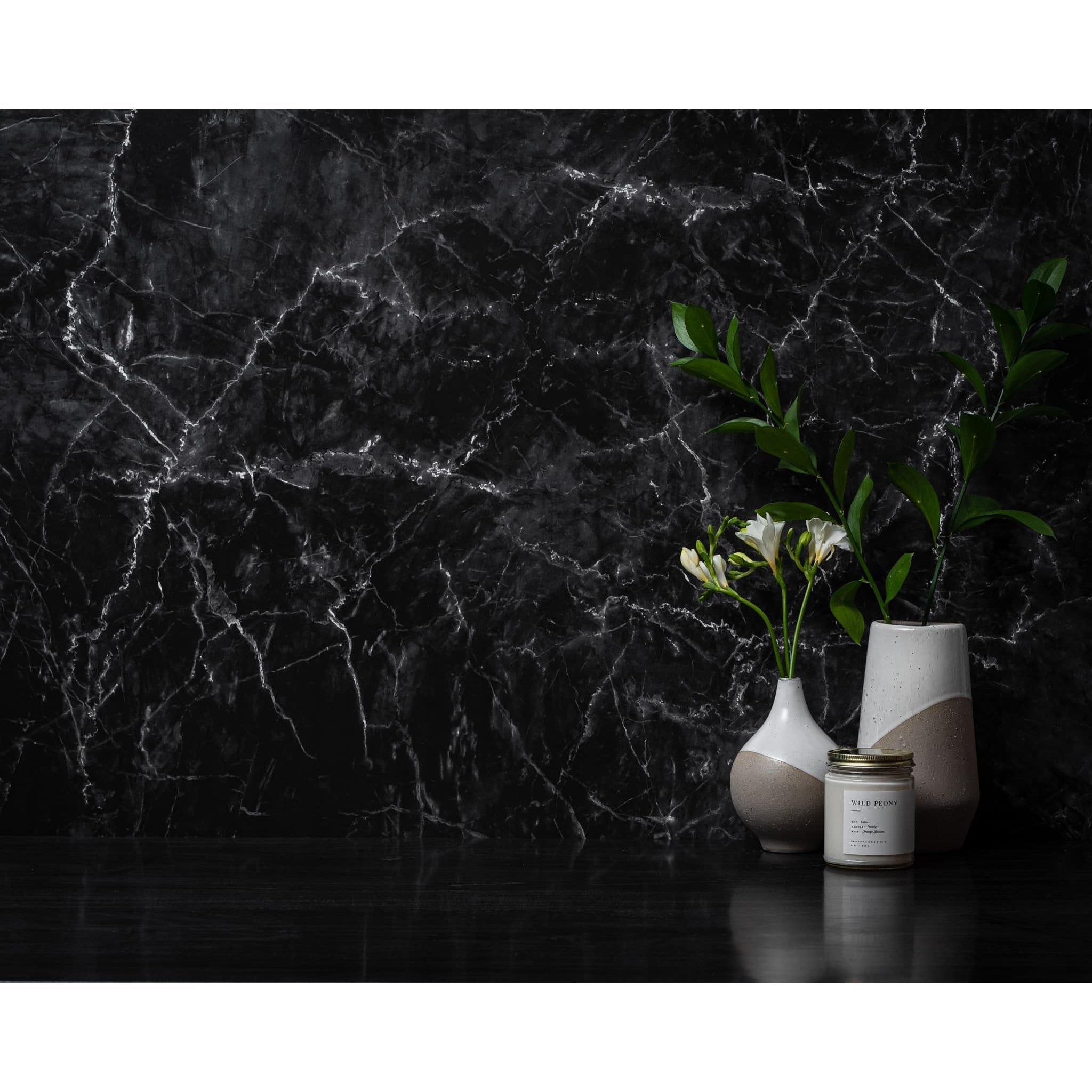 V-Flat Onyx Marble/Alpine Marble - XL Duo Board.