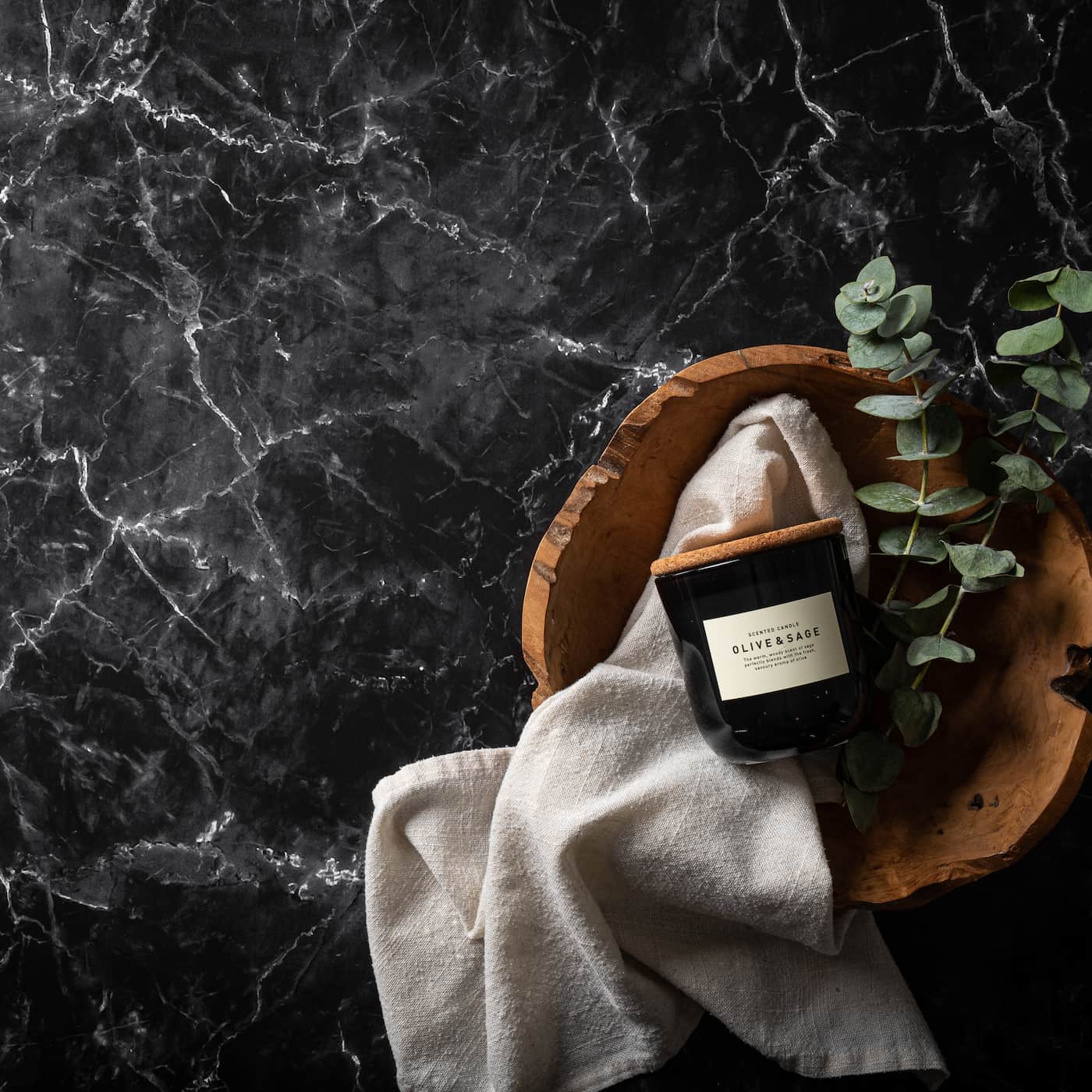 V-Flat Onyx Marble/Alpine Marble - XL Duo Board.