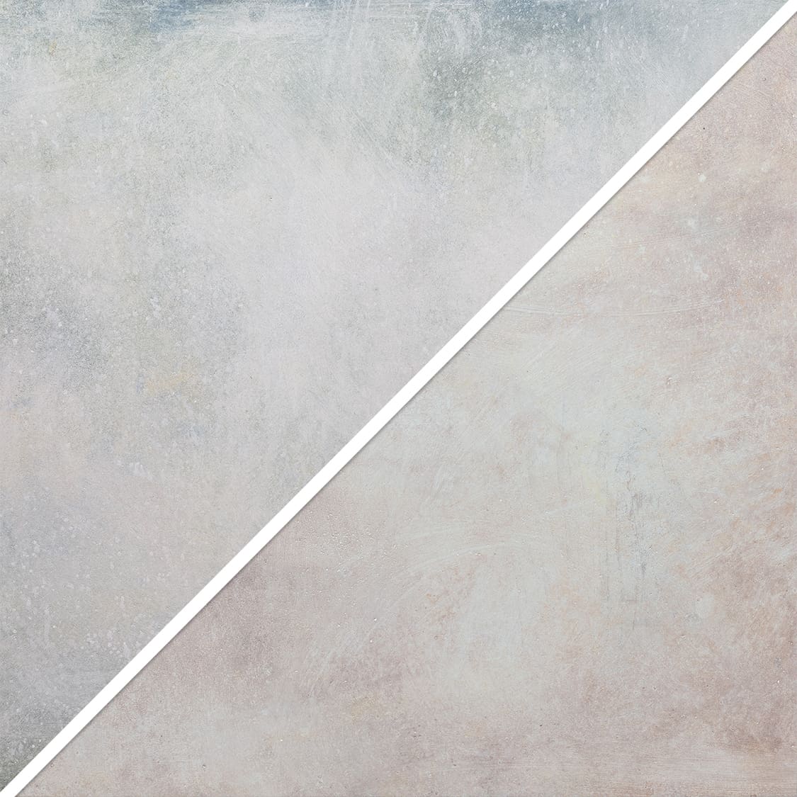 V-Flat Rosé Hue/Washed Pigment Duo Board with both colours indicated.