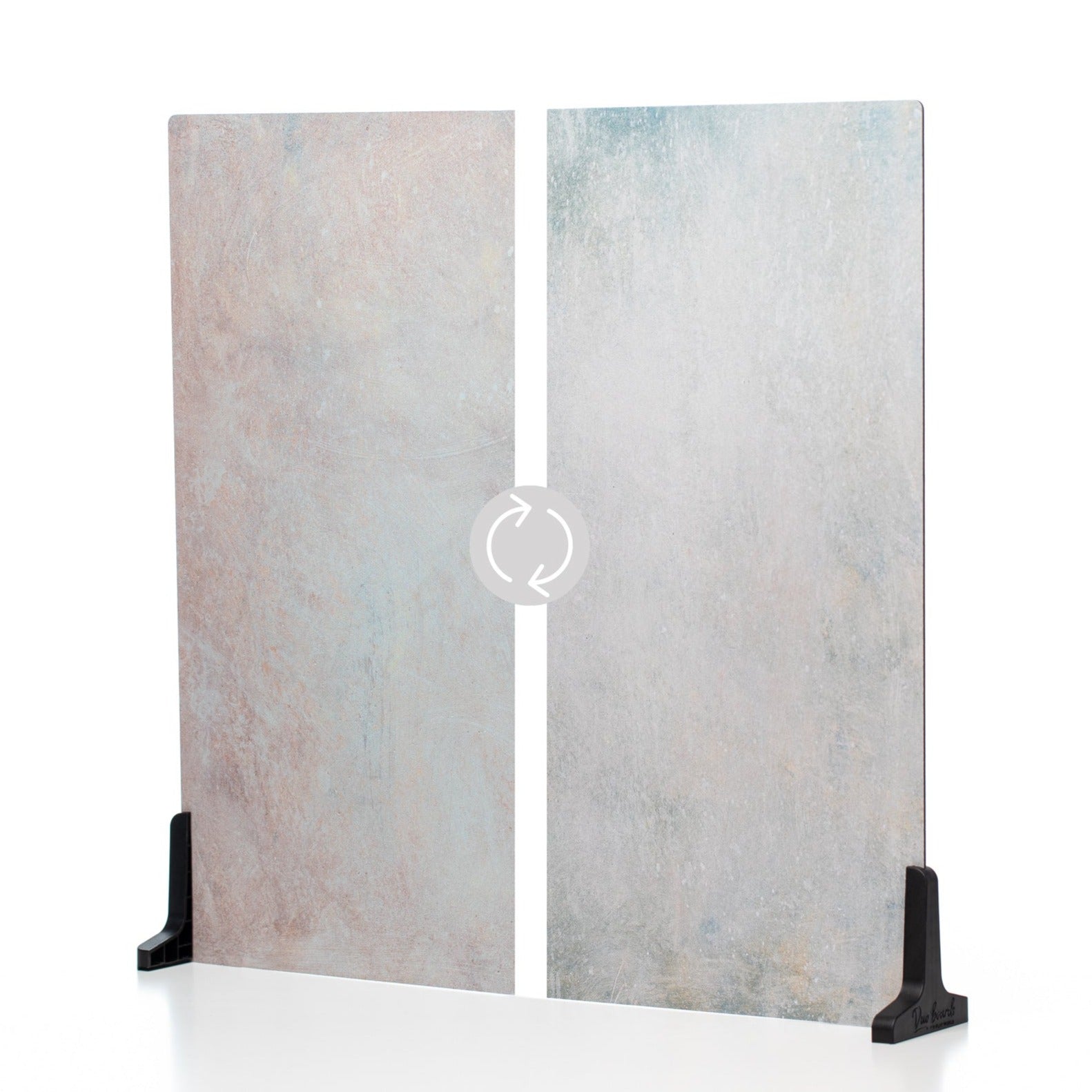 V-Flat Rosé Hue/Washed Pigment Duo Board with both sides shown.