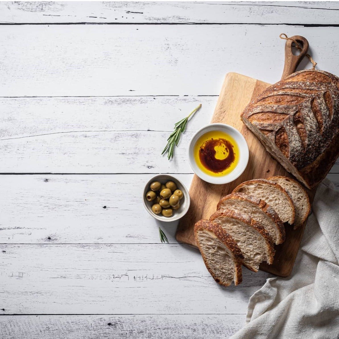 Whitewash/Hickory Planks - XL