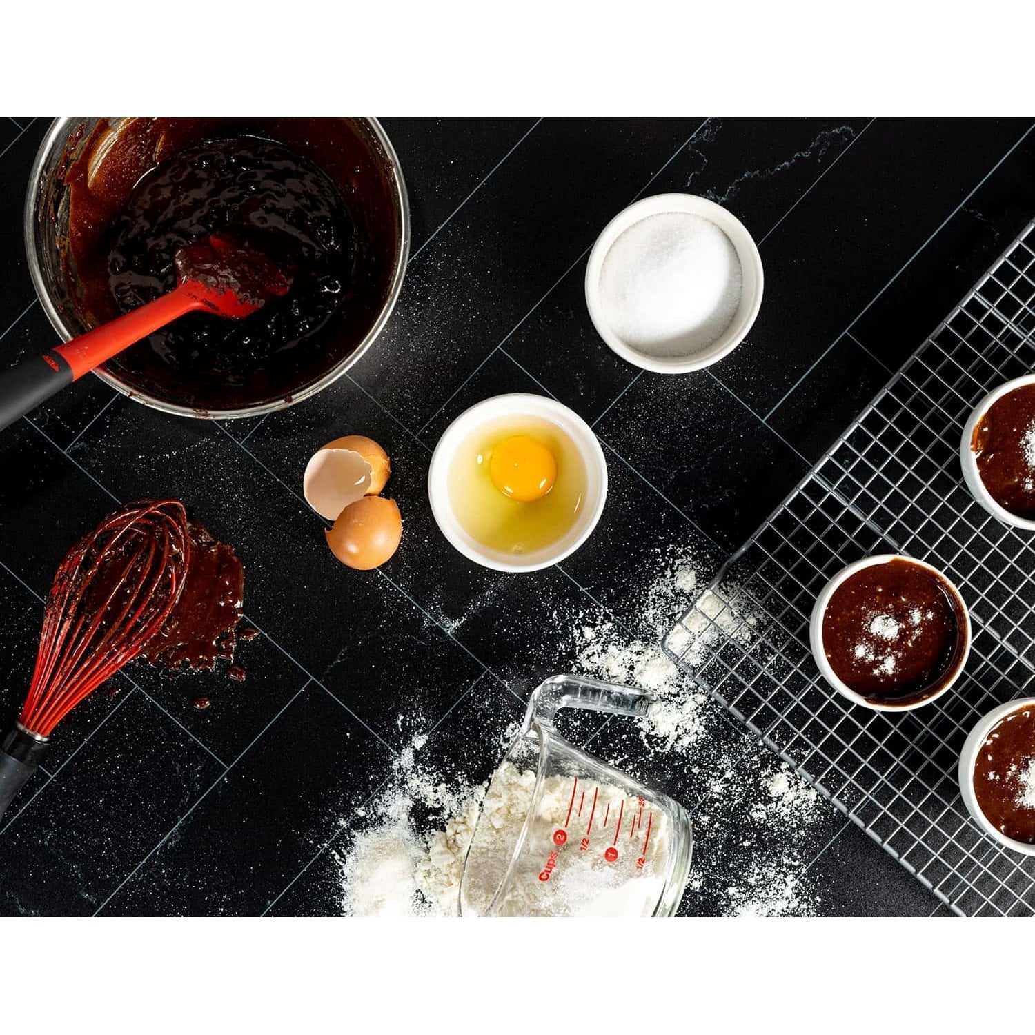 Zigzag Marble White/Zigzag Marble Black - XL.