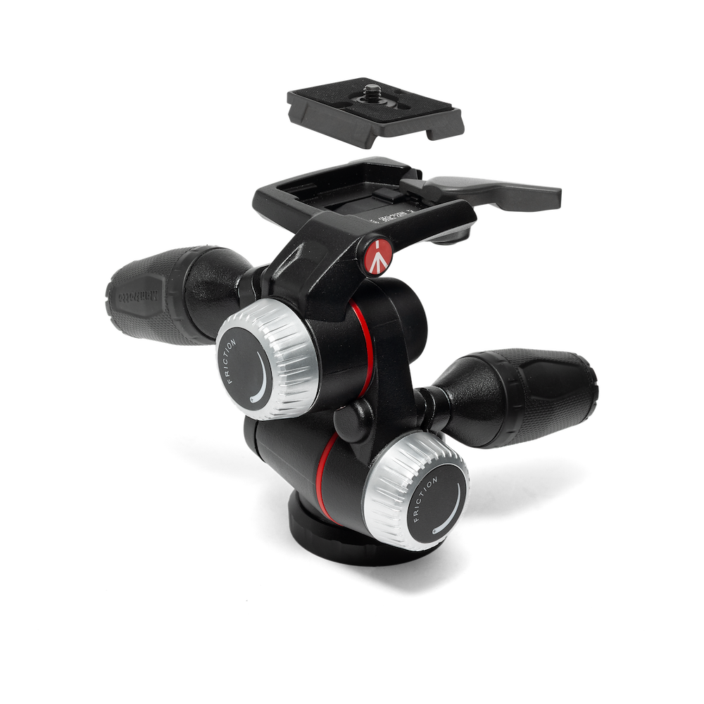 Manfrotto XPRO 3-Way Tripod Head with XCHANGE
