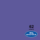 Purple #62 Savage 2.72 x 11m (107" x 36ft) Studio Background Paper