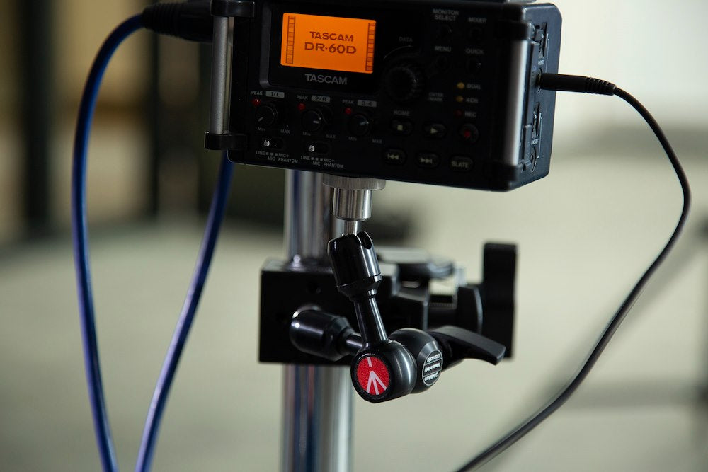 Manfrotto friction arm in use