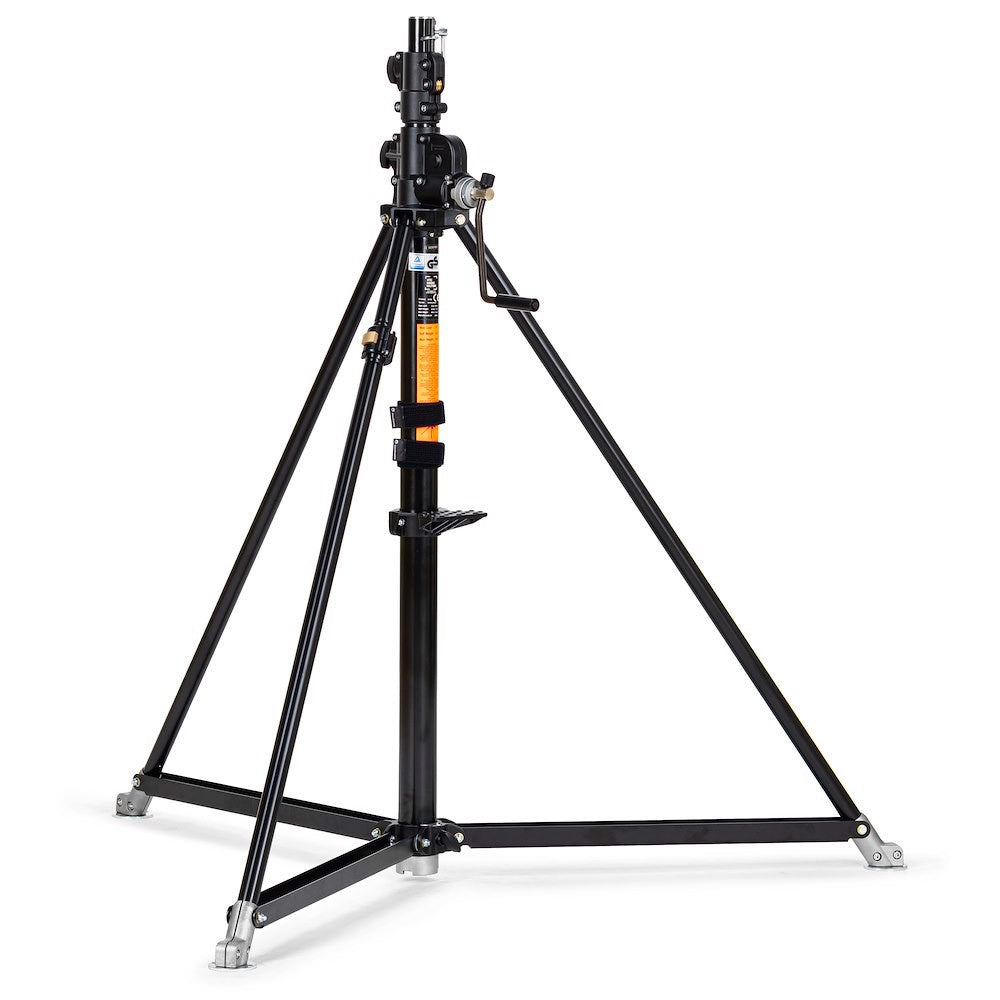 Manfrotto Black Stainless Steel Super Wind Up Stand