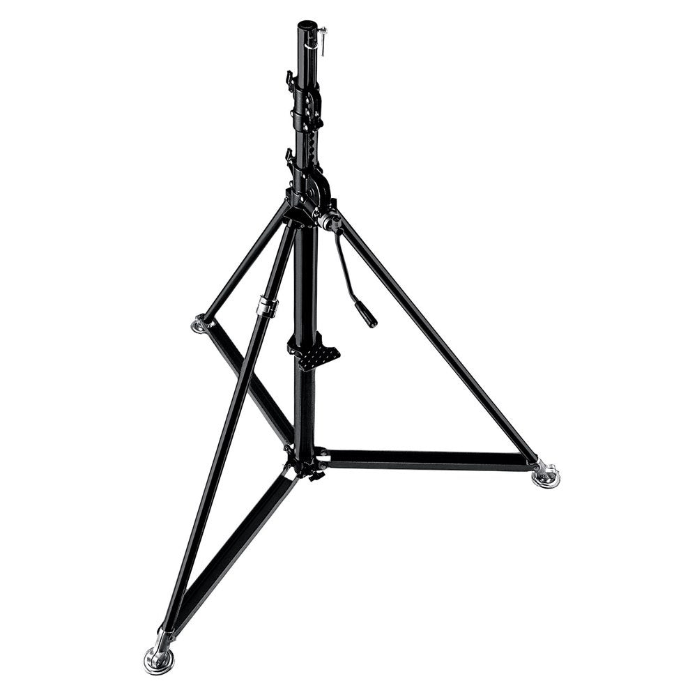 Manfrotto Black Stainless Steel Super Wind Up Stand