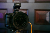 The Profoto A2 on a camera
