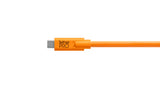 TetherTools USB-C to USB-C, 15' (4.6m) Orange Cable
