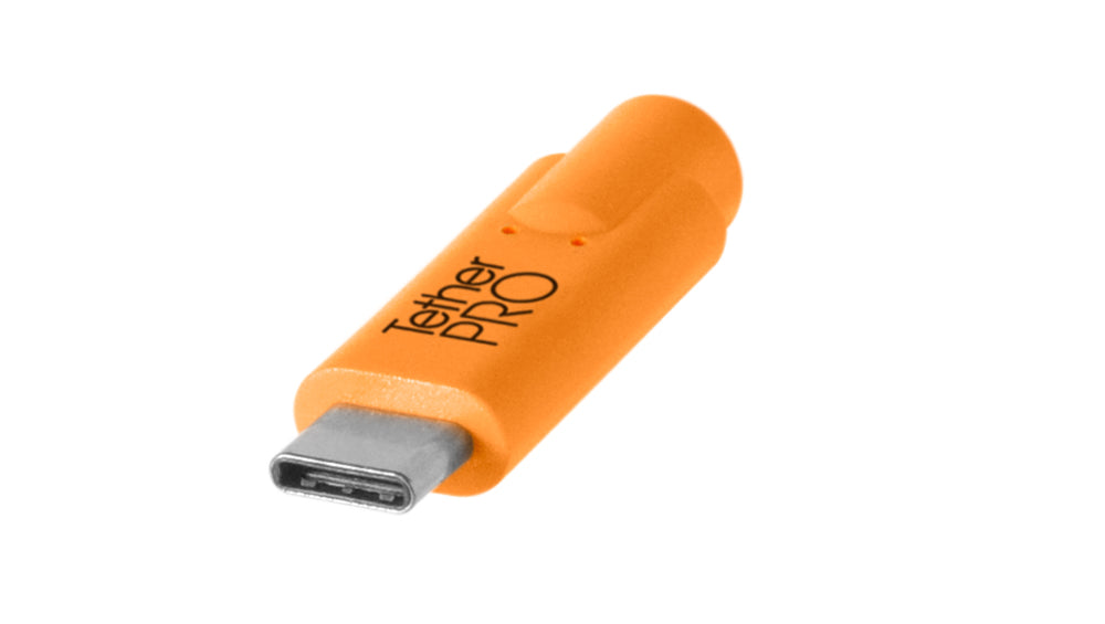 TetherPro USB-C to 3.0 Micro-B Right Angle CUC33R15-ORG - 15′ (4.6m)