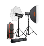 Godox QT600II-C - Studio flash kit (2xQT600II-M & accessories)