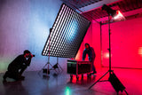 Manfrotto Skylite Rapid DoPchoice 60 Degree SNAPGRID® 3m x 3m being used indoors