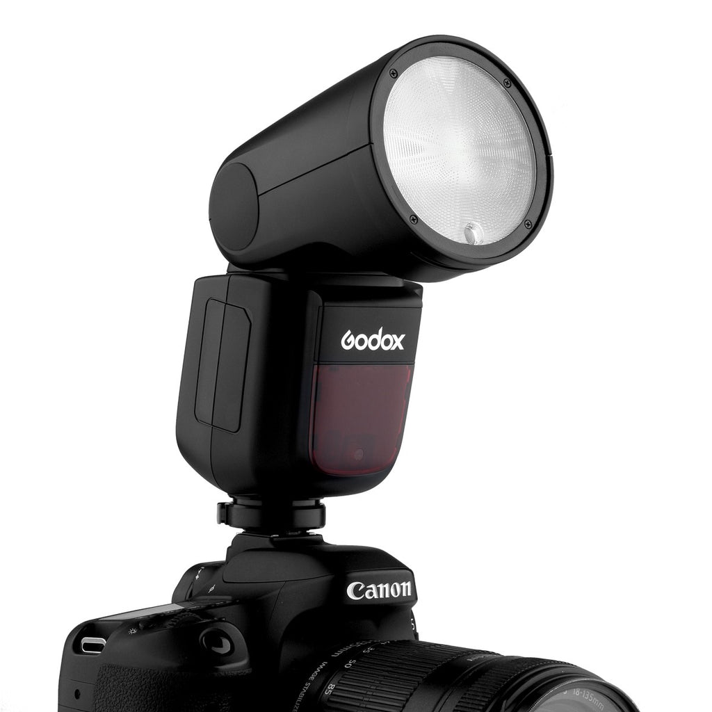 Godox V1-N Round Head Camera Flash for Nikon for sale online