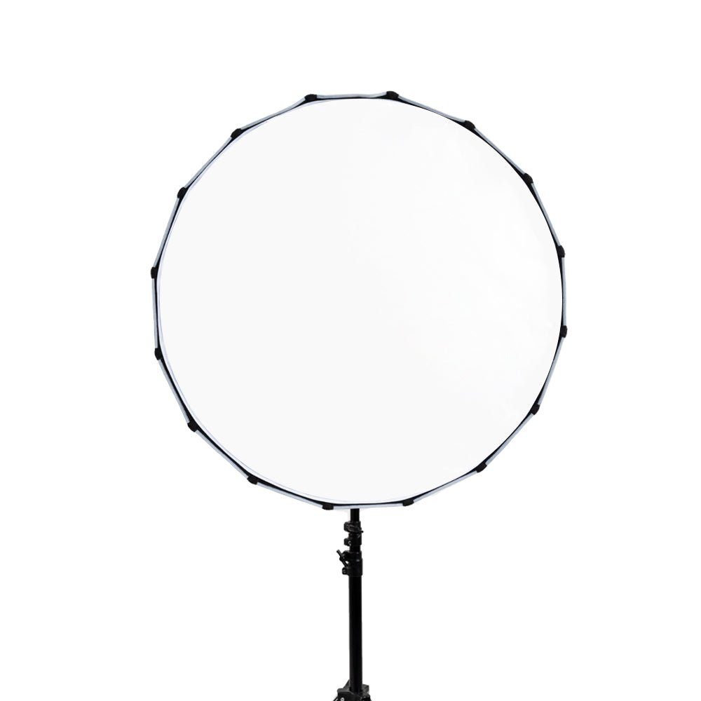 Front view of Softbox on a white background.