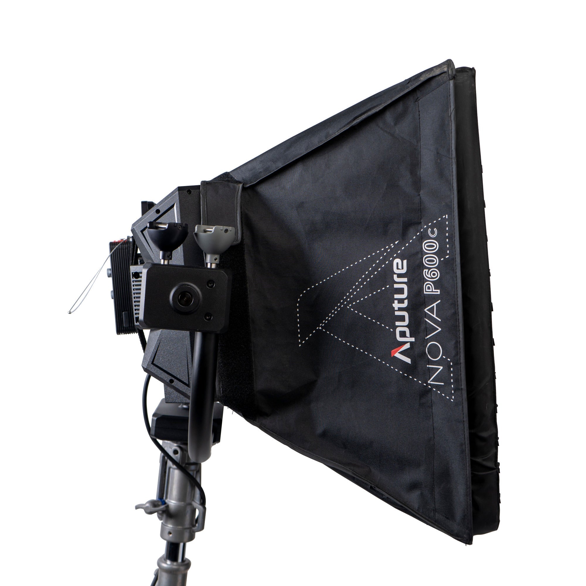 Aputure Nova P600c Softbox and Grid