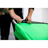Manfrotto Chroma Key FX Cover Green 4x2.9m (COVER ONLY, frame NOT included) - Item being set up