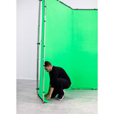Manfrotto Chroma Key FX Cover Green 4x2.9m (COVER ONLY, frame NOT included) - item being set up