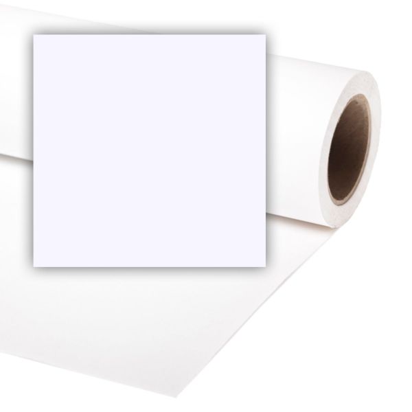 Colorama 1.35 x 11m (53" x 36ft) Arctic White Seamless Background Paper