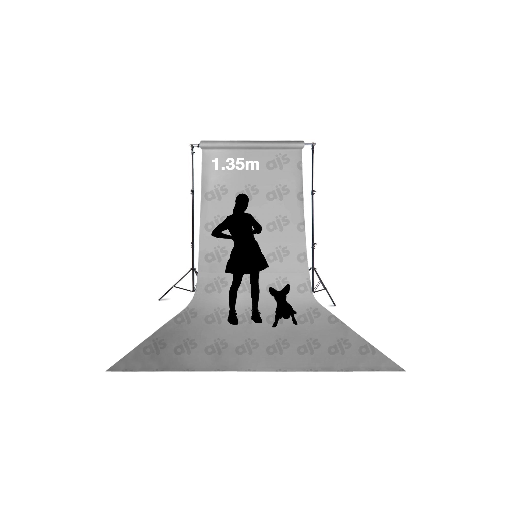 Colorama 1.35 x 11m (53" x 36ft) Mist Grey Seamless Background Paper