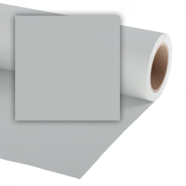 Colorama 1.35 x 11m (53" x 36ft) Mist Grey Seamless Background Paper