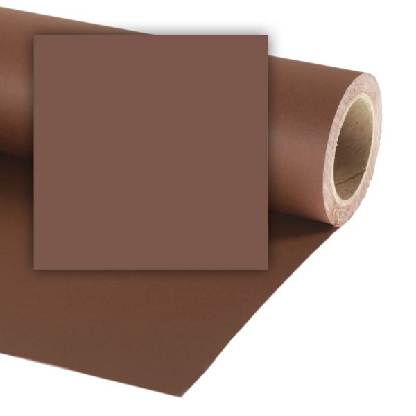 Colorama 1.35 x 11m (53" x 36ft) Peat Brown Seamless Background Paper