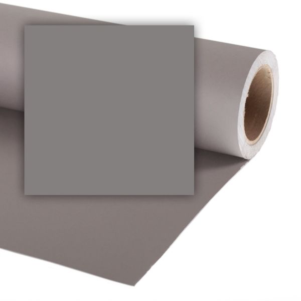 Colorama 1.35 x 11m (53" x 36ft) Smoke Grey Seamless Background Paper