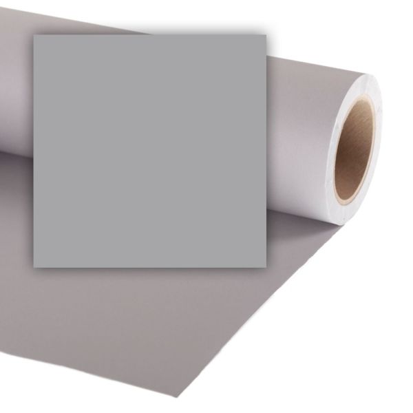 Colorama 1.35 x 11m (53" x 36ft) Storm Grey Seamless Background Paper