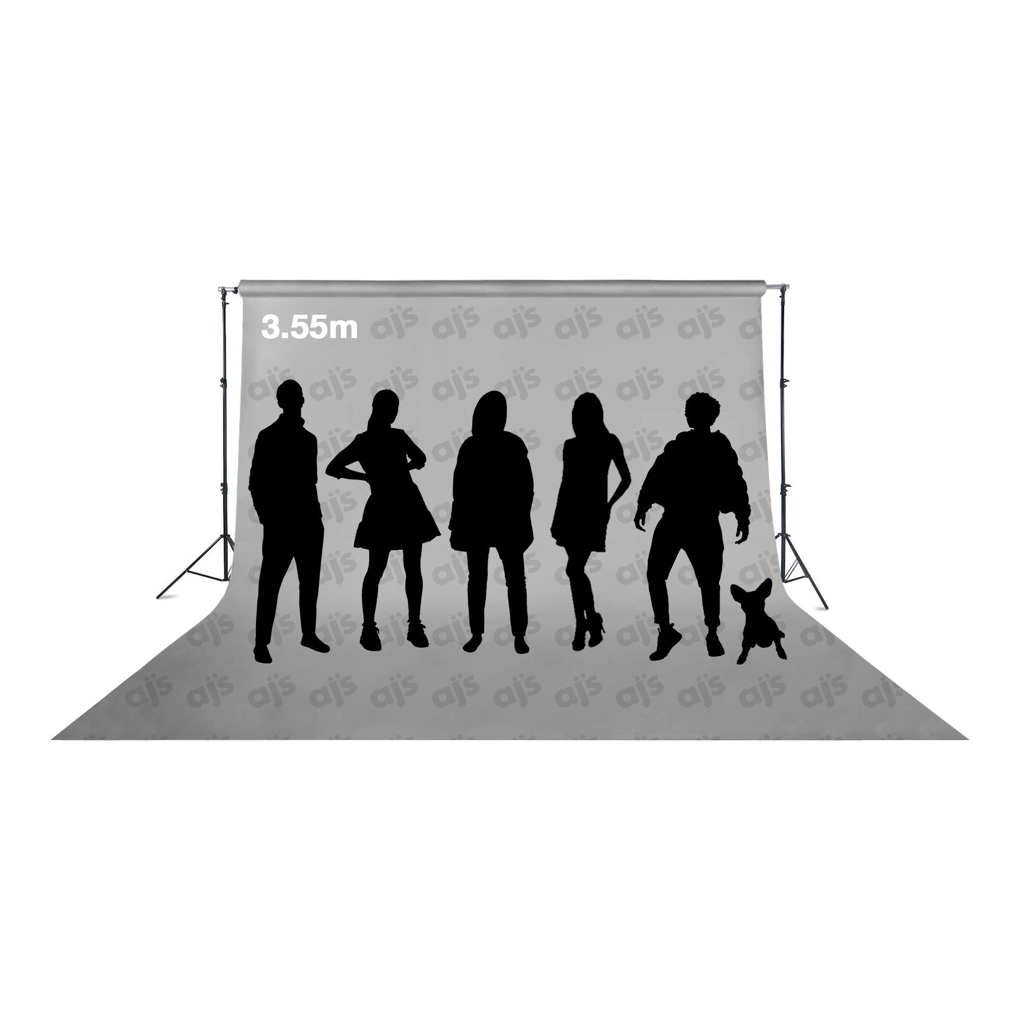 Colorama 3.55 x 15m (140” x 49.5ft) Seamless Background Paper Black