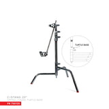 Matthews Hollywood Chrome 20" C+Stand with Detachable Turtle Base, Grip Head and 20" Arm - 5.25' (1.6m)