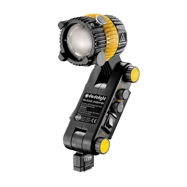 Dedolight DLED2 Bicolour 20W Focusing LED Light Head with Hot Shoe Mount